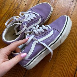 Women’s 7 vans with suede